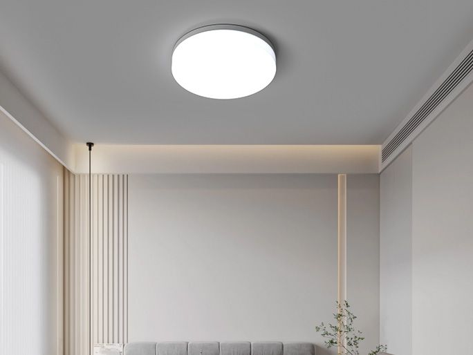 ProLuce® HALO 505x87.4 mm, 34/48W, Dual Power, Sensor, IP65, IK02, 3270/4200 lm, 3CCT, ein/aus