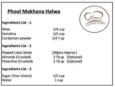 Postnatal Halwa Recipe