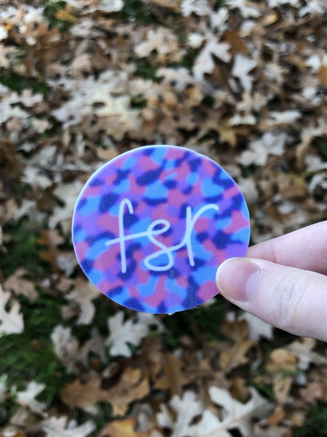 Personalize an Initial Sticker