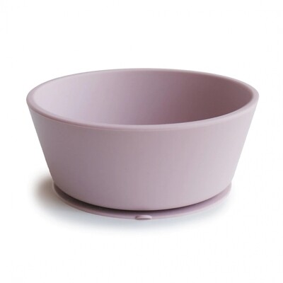 Mushie Silicone Bowl Soft Lilac