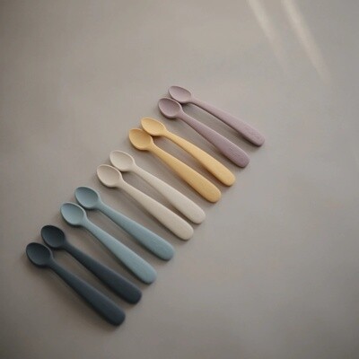 Mushie Baby Spoon Soft Lilac