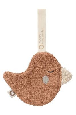 Duck Pacifier Cloth Terry Indian Tan