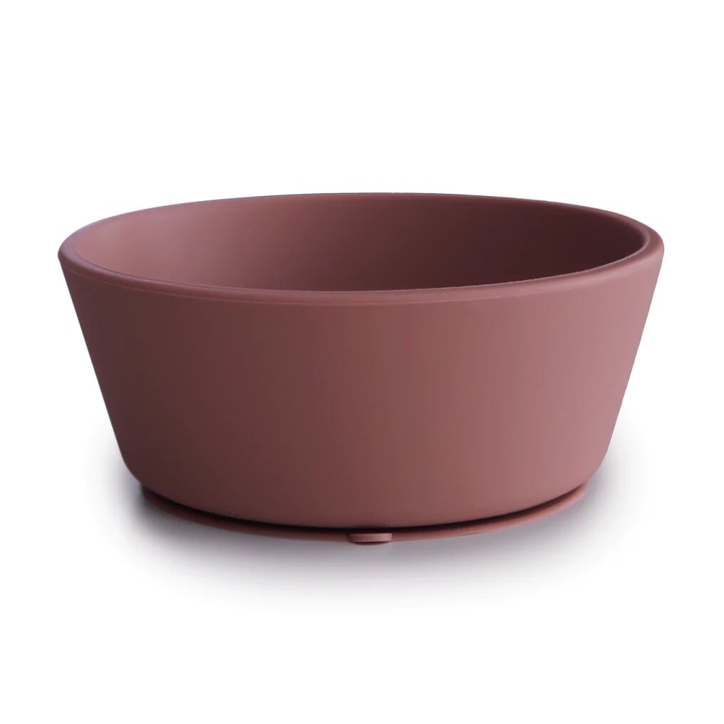 Mushie Silicone Bowl Woodchuck, Size: -
