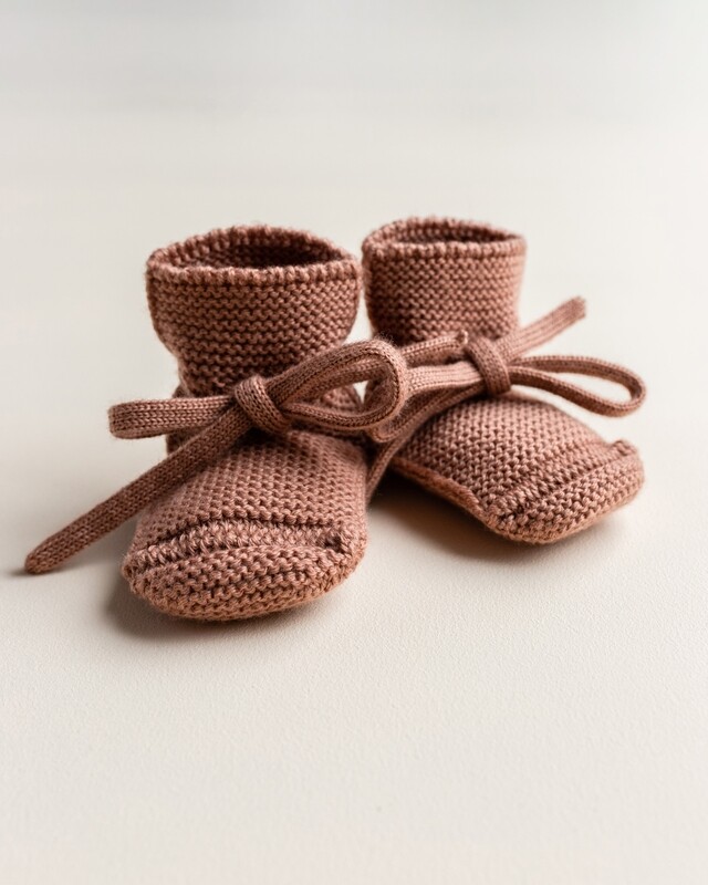 Hvid Booties Terra Cotta