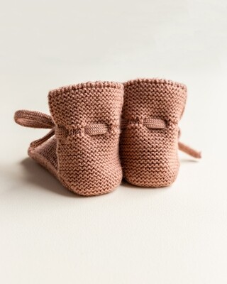 Hvid Booties Terra Cotta