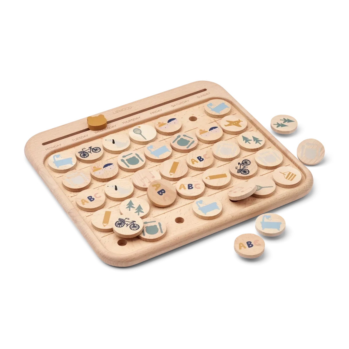 Tao Wooden Calendar Activity Board