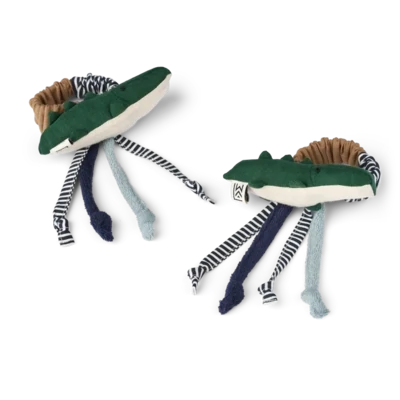 2- Pack Willy Rattles green