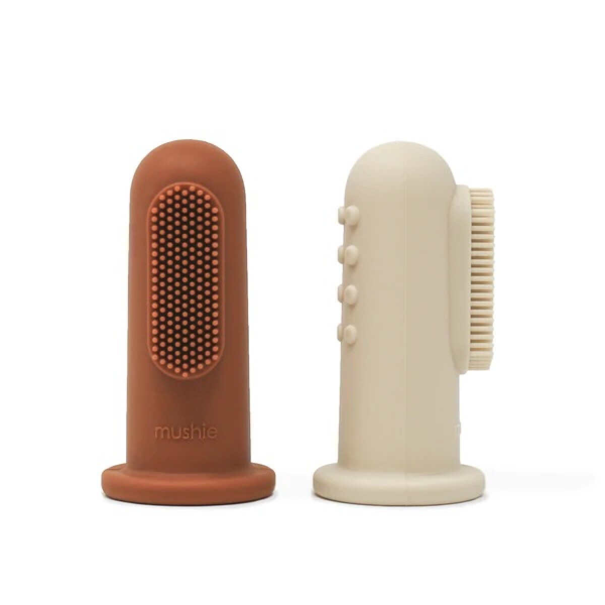 Mushie Toothbrush 2-Pack Shifting Sand
