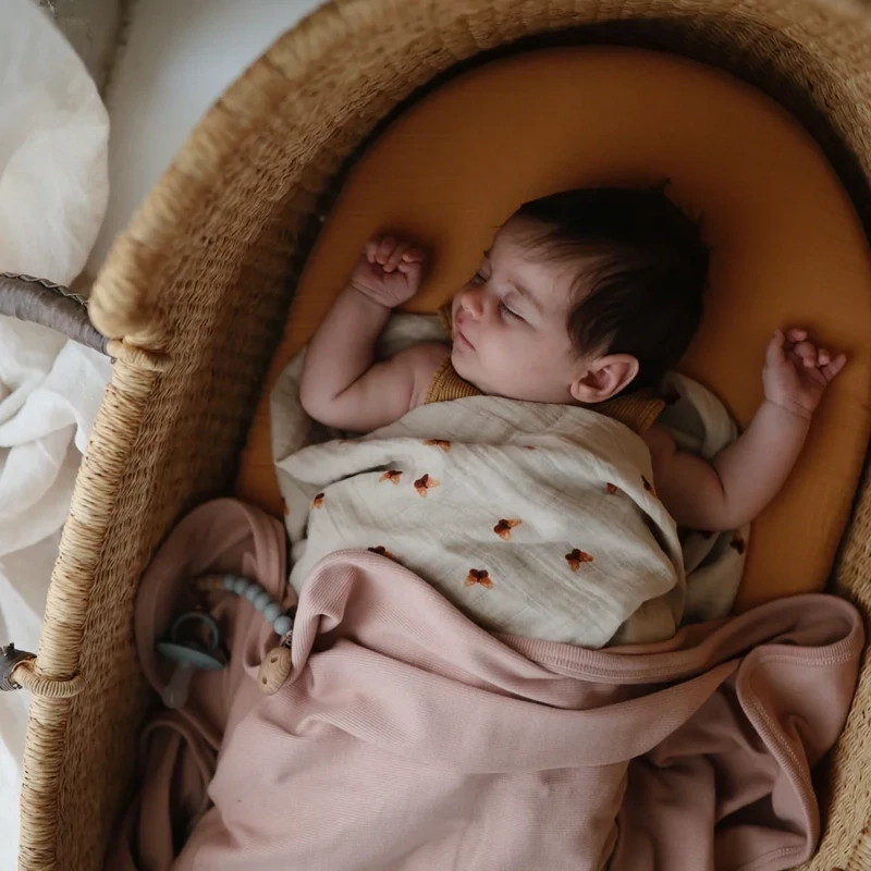 Mushie Swaddle Butterflies