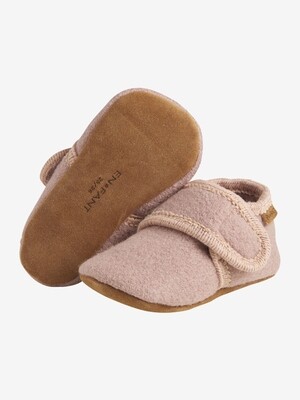 Enfant Wool Slippers Blush