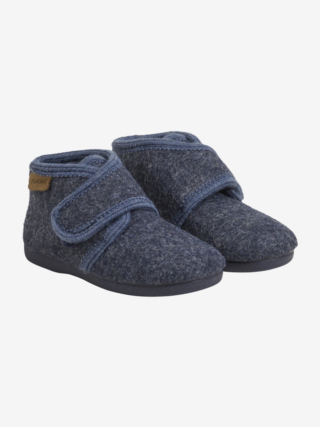 Enfant Velcro Slofjes navy
