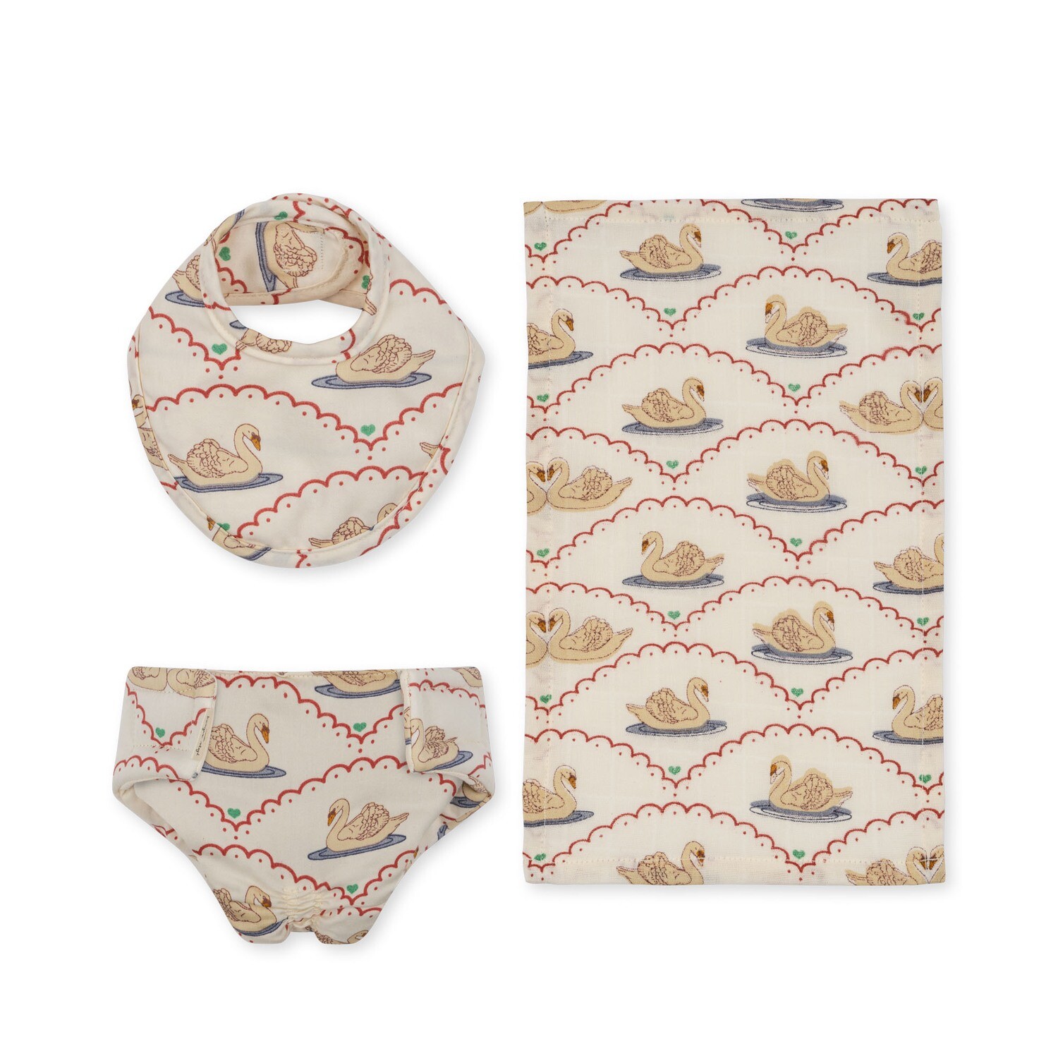 Doll Nursery Set  Swan