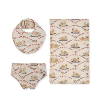Doll Nursery Set  Swan