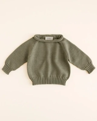 Georgette Wool Sweater Artichoke
