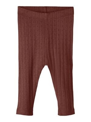 Rachel Slim Legging Carob Brown