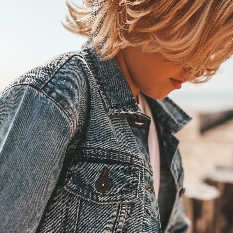 Avery unisex Jacket Denim