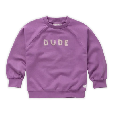 Sweatshirt Dude Purple