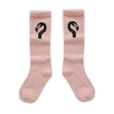 Socks Flamingo pink