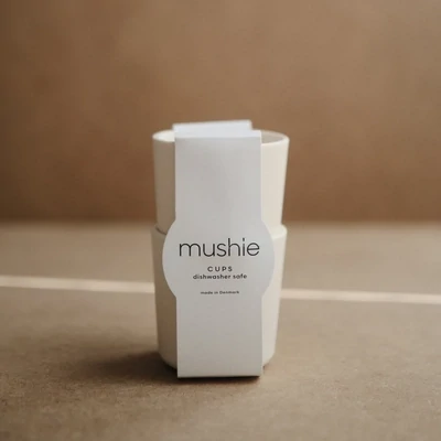 Mushie Cup 2-Pack Ivory