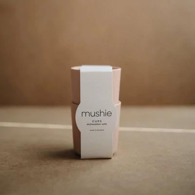 Mushie Cup 2-Pack Blush