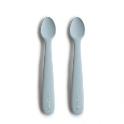 Mushie Baby Spoon  Powder Blue