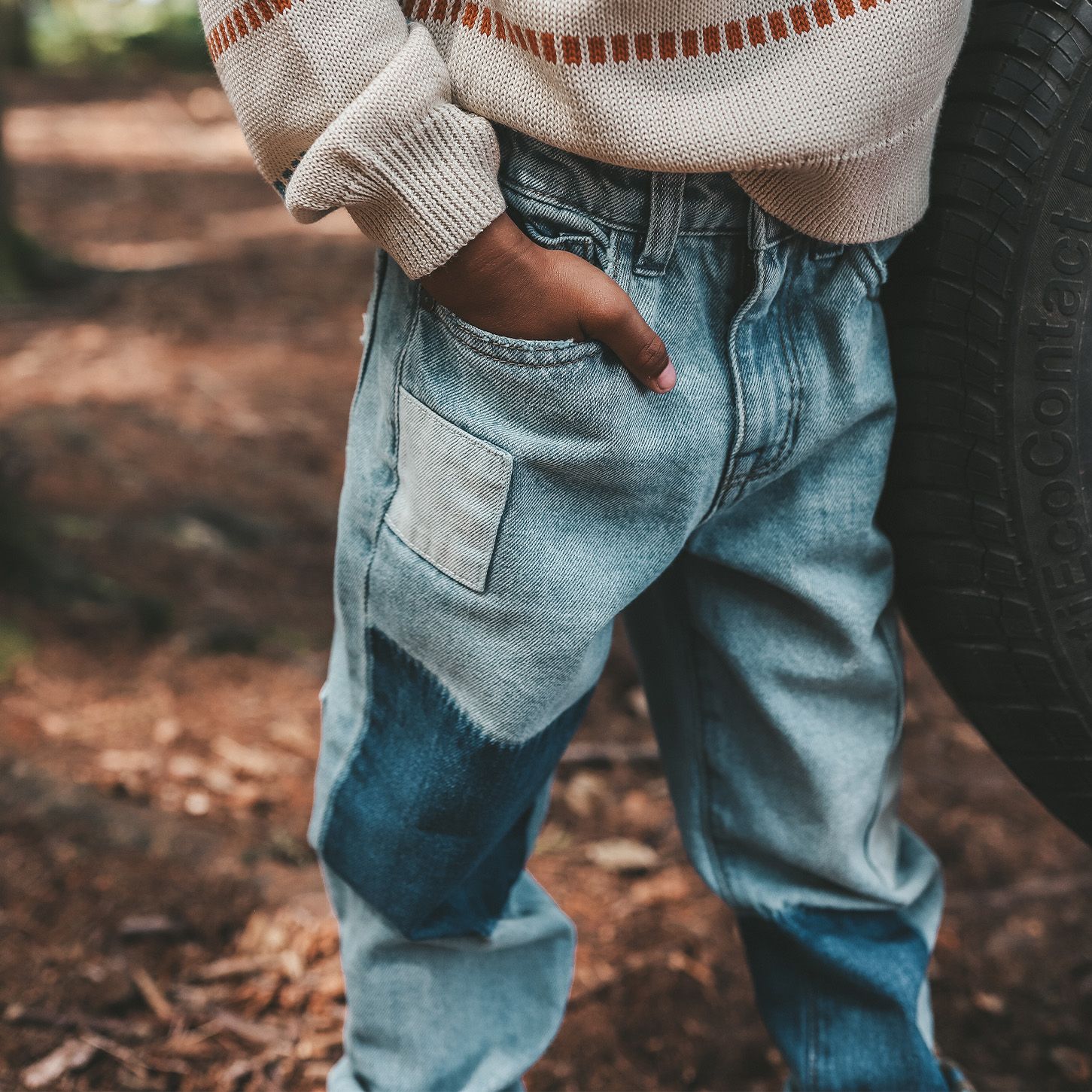 Denim Patchwork Denim