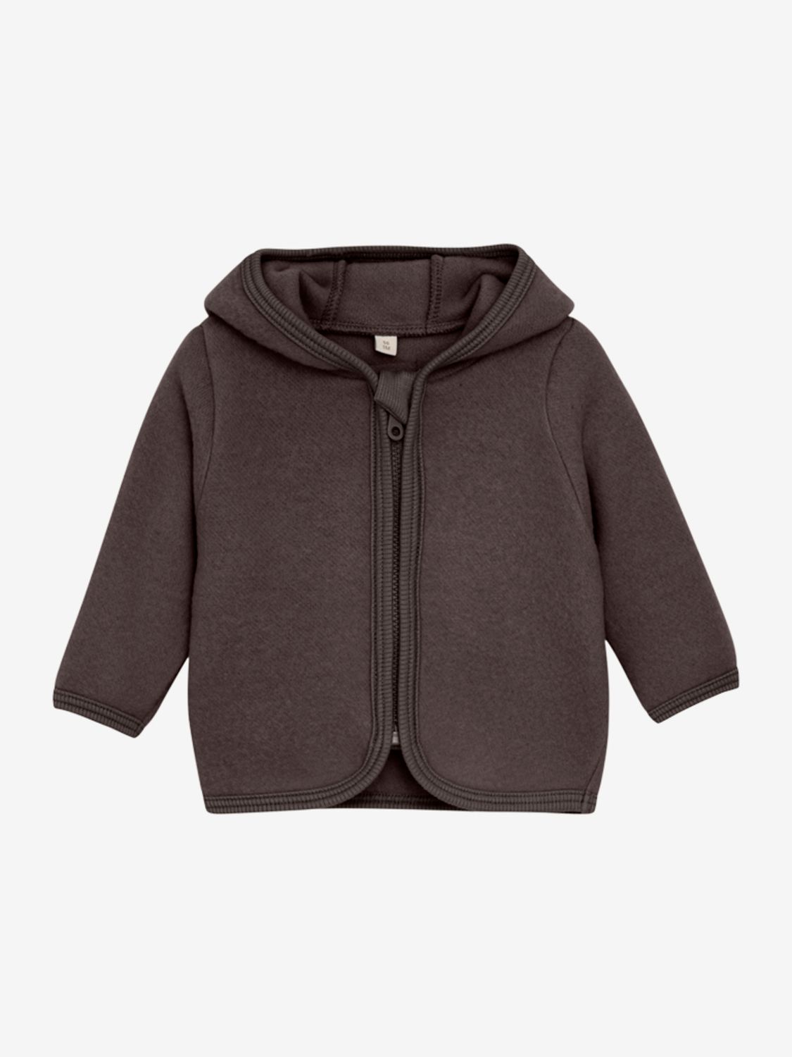 Jacket Wool Fleece Raisin