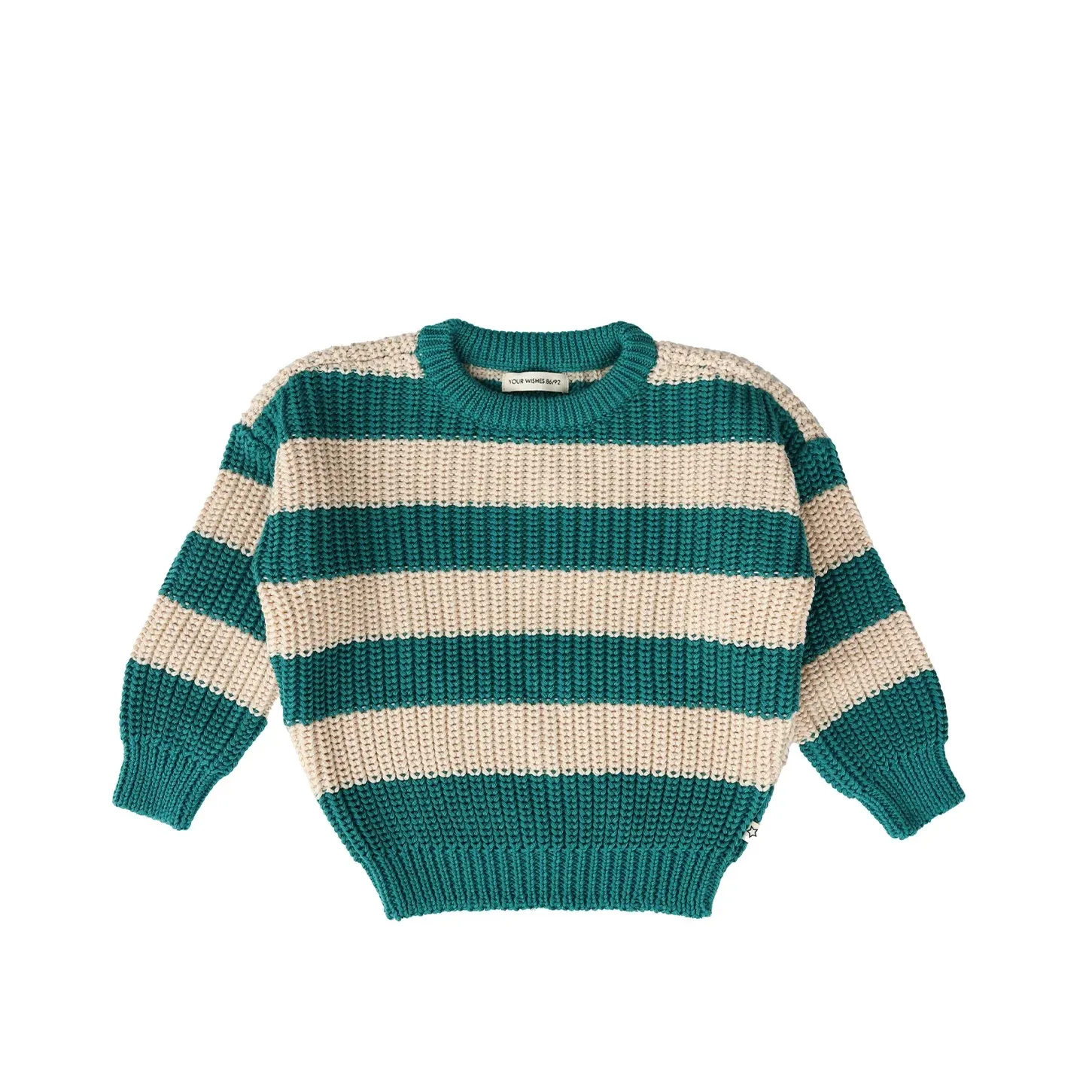 Stripe Sweater green
