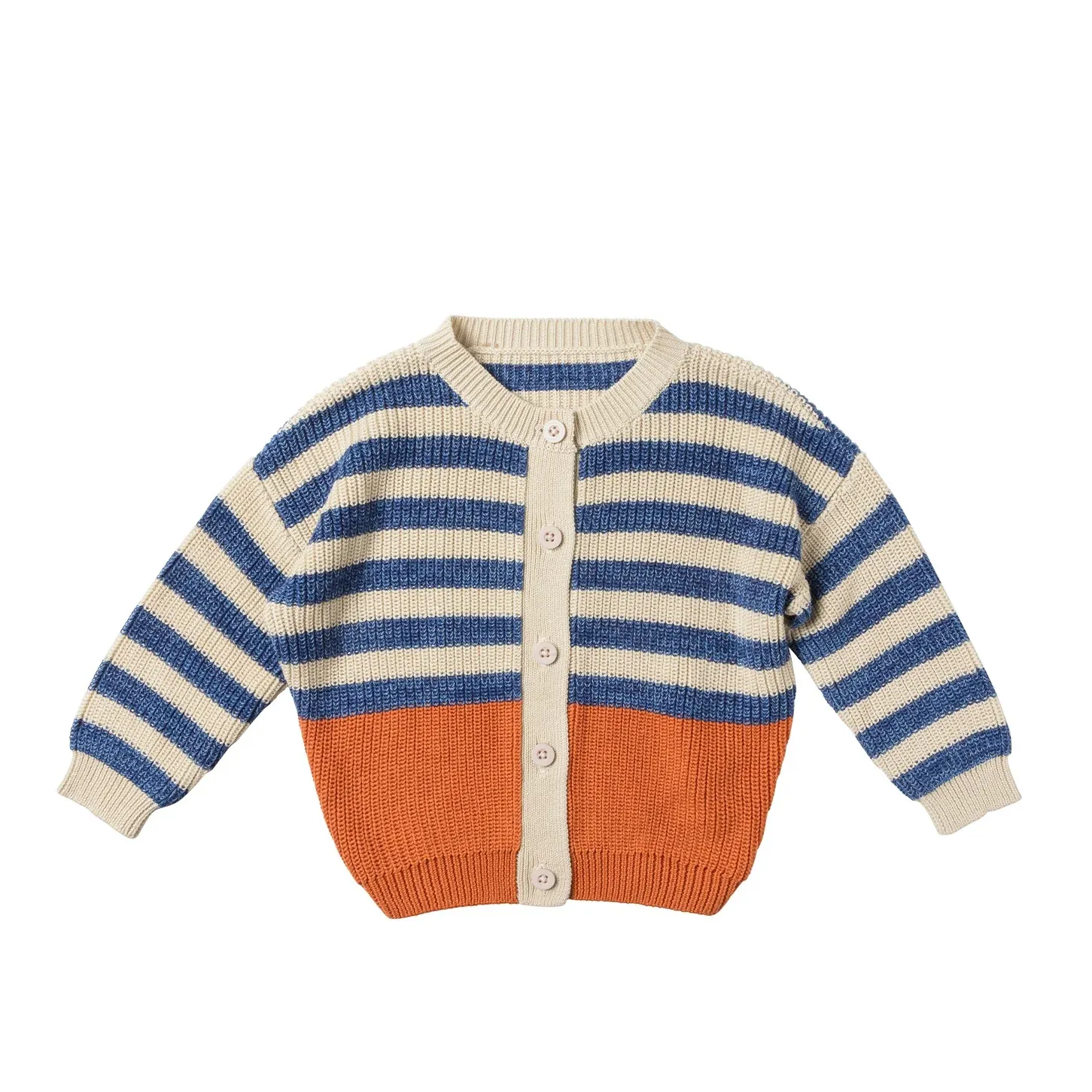 Stripe Knit Cardigan multicolour