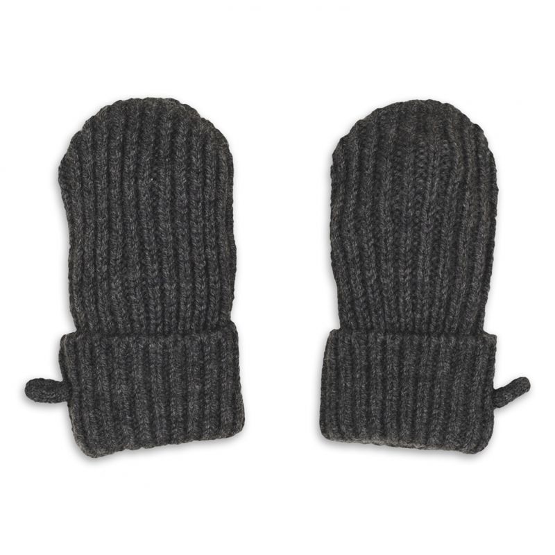 Mittens Merino Wool antraciet