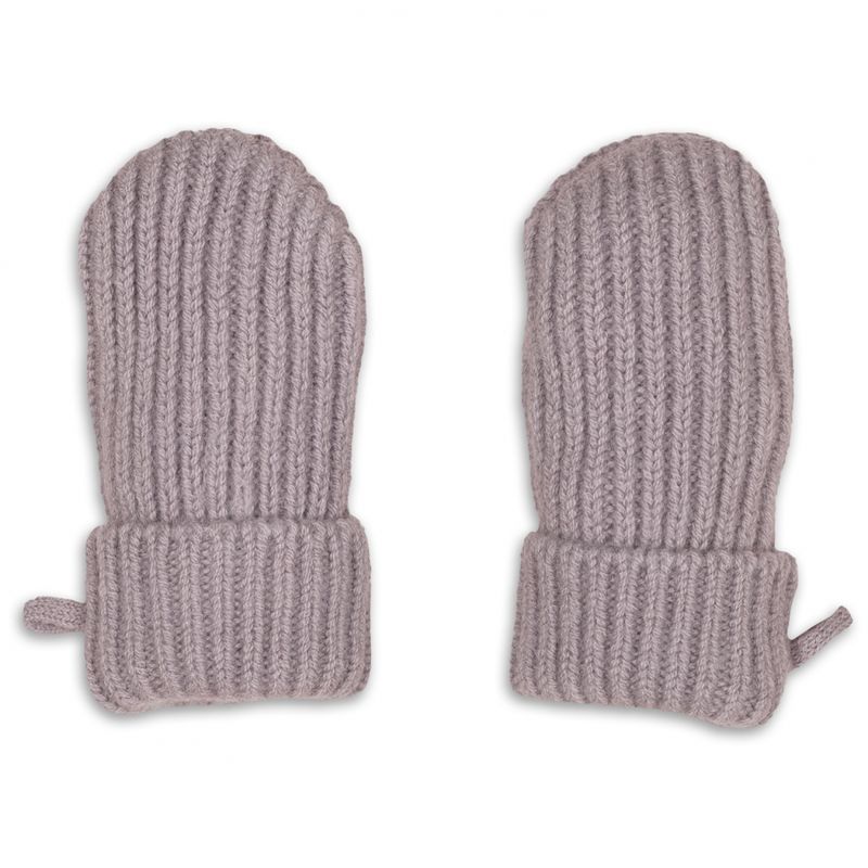 Mittens Merino Wool Mauve