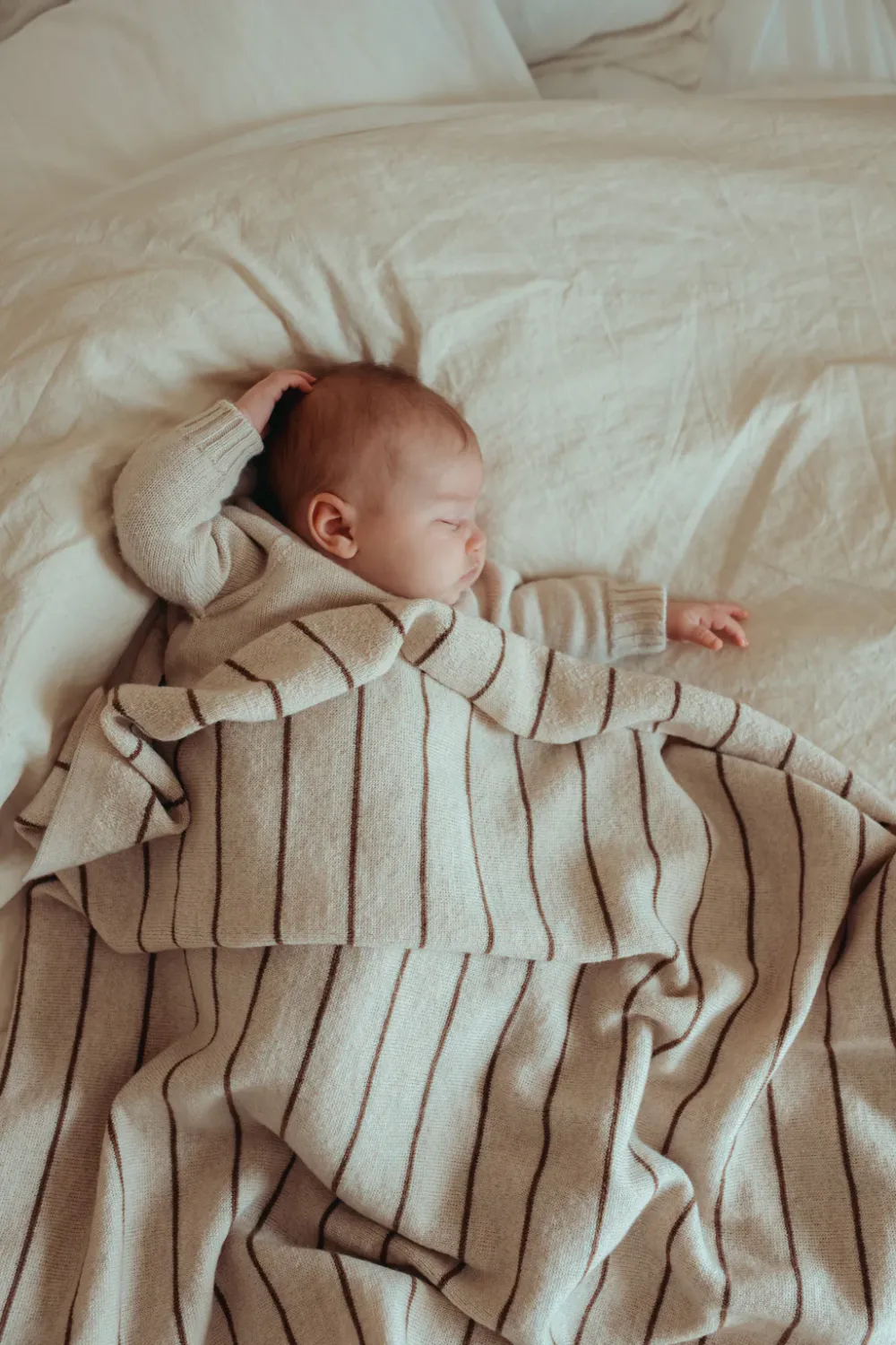 Harry Knit Blanket Mocha