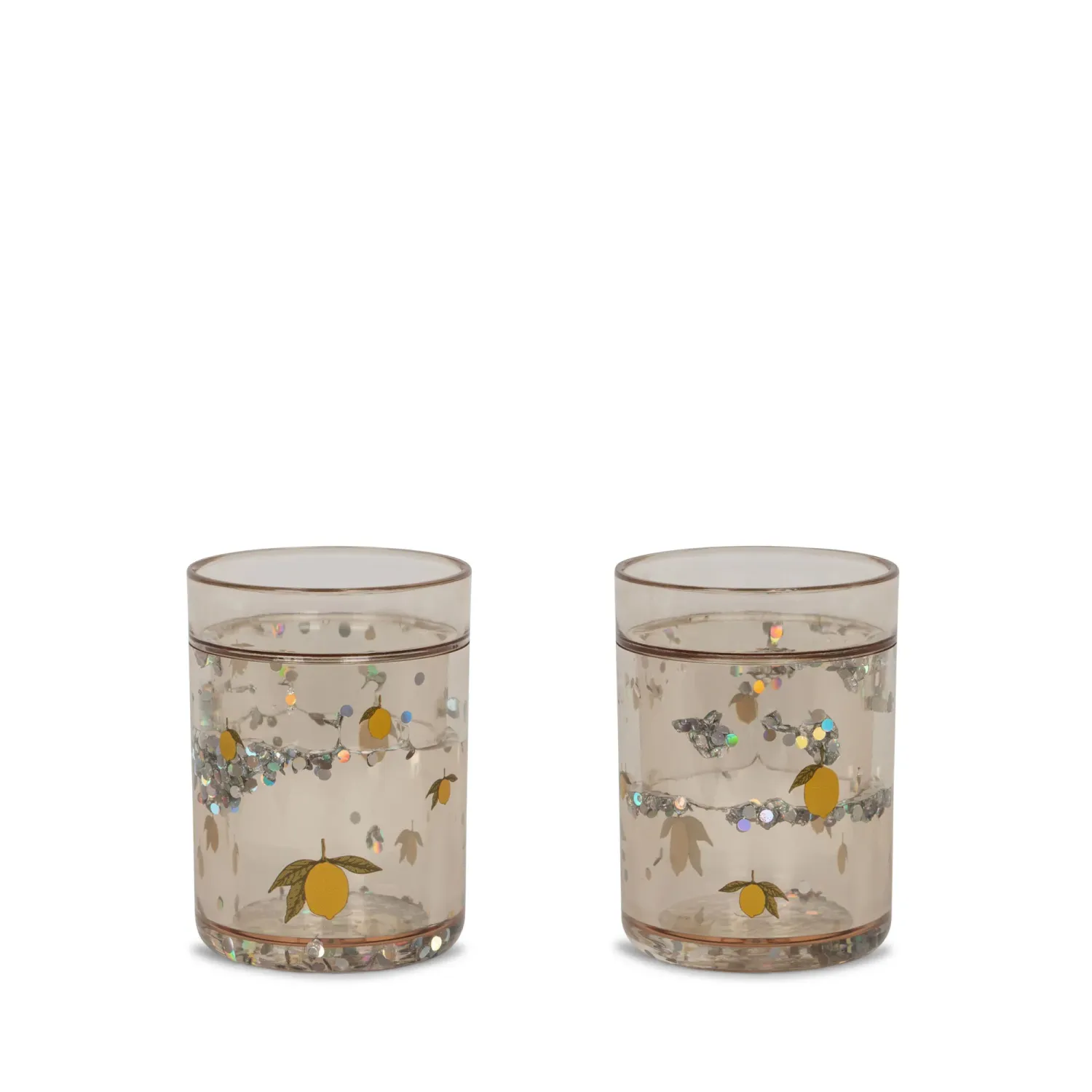 Glitter Cups Lemon