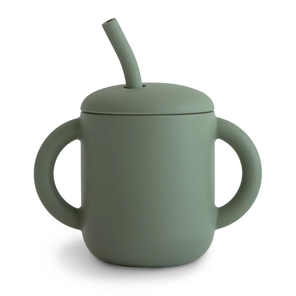 Cup With Straw Dried Thyme