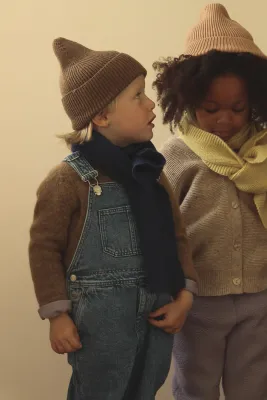 Gustave Scarf Cobalt Blue