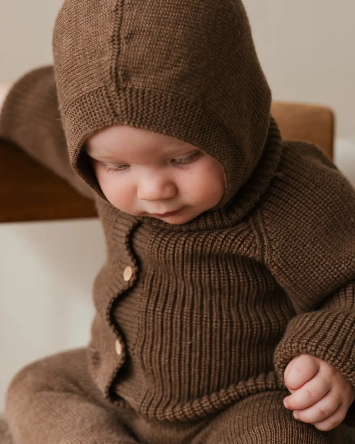 Inga Knit Cardigan Mocha