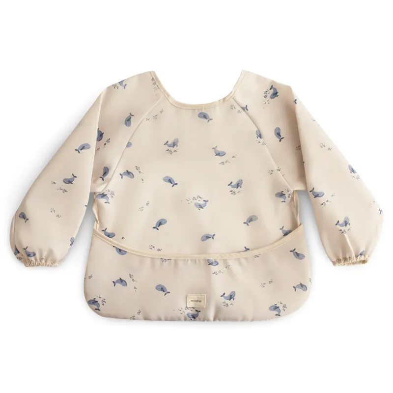 Mushie Bib  Whale