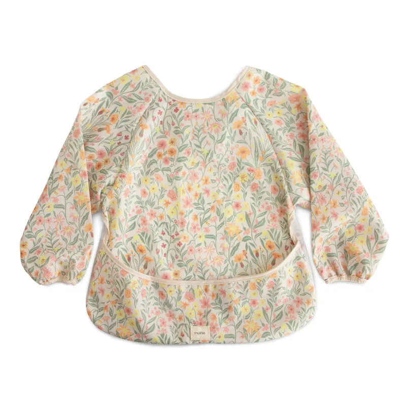 Mushie Bib  Pastel Blooms