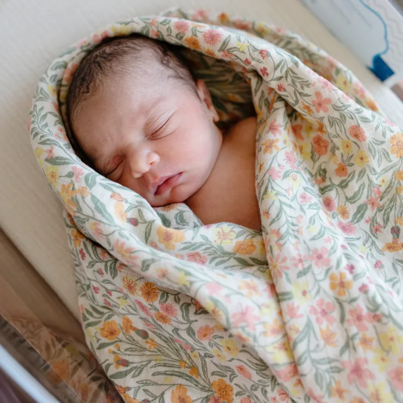 Swaddle Pastel Blooms
