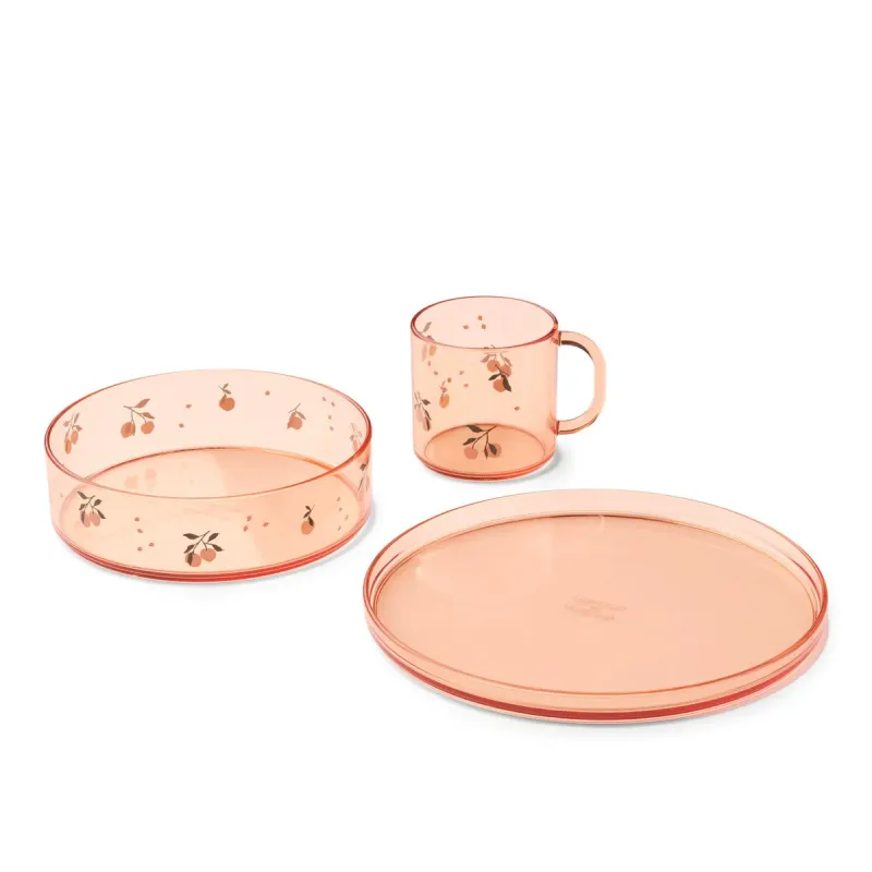 Siva Tableware Set Peach