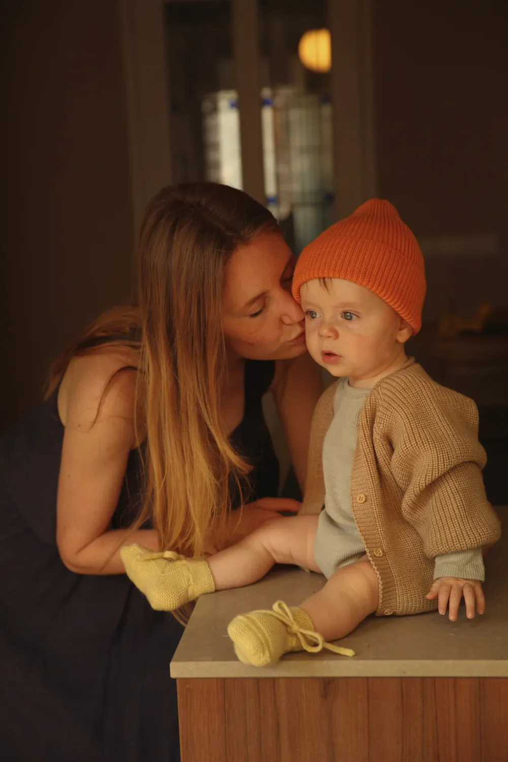 Fonzie Beanie Orange