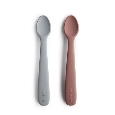 Baby Spoon  2-Pack Stone