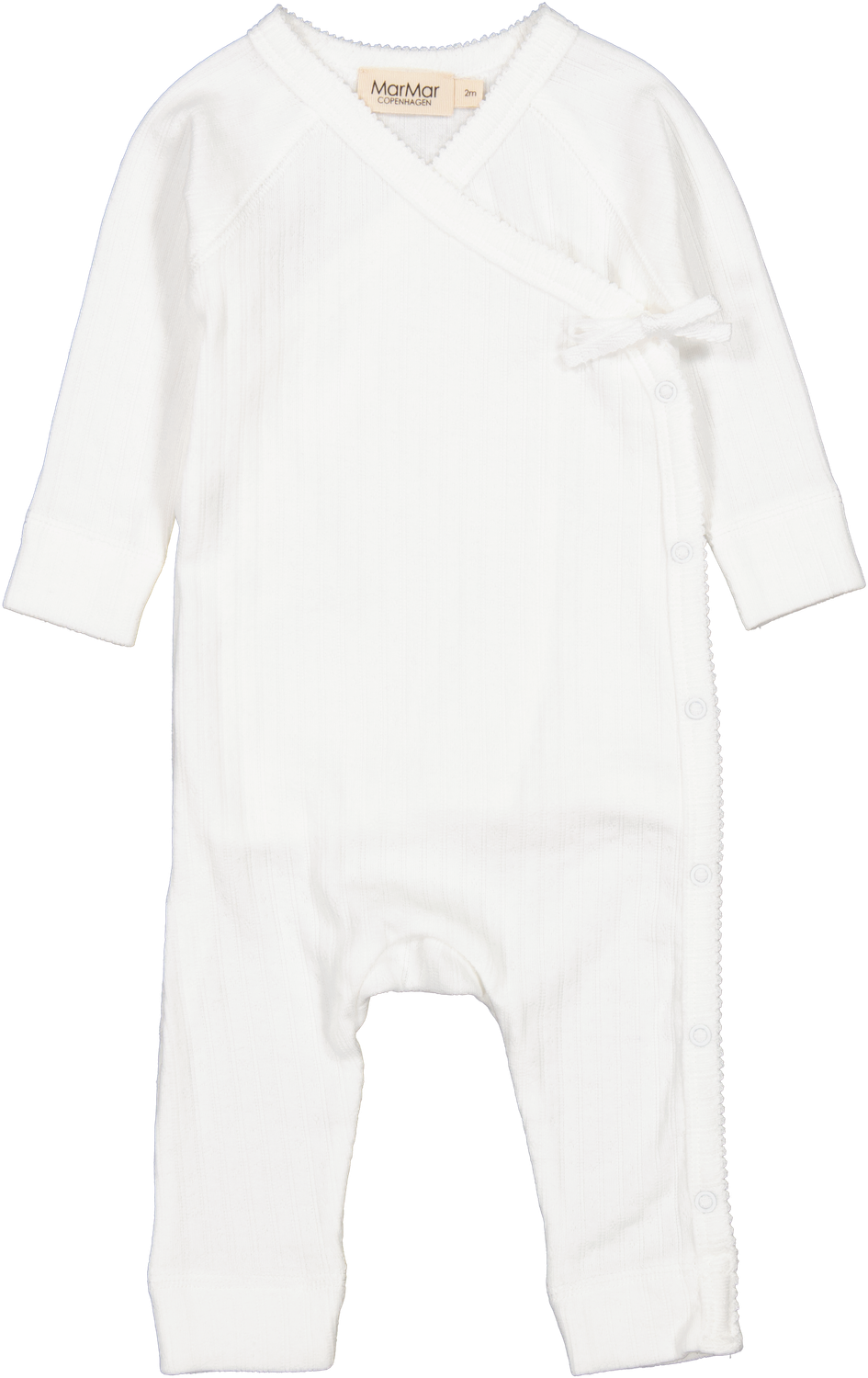 Rula Pointelle Onesie white