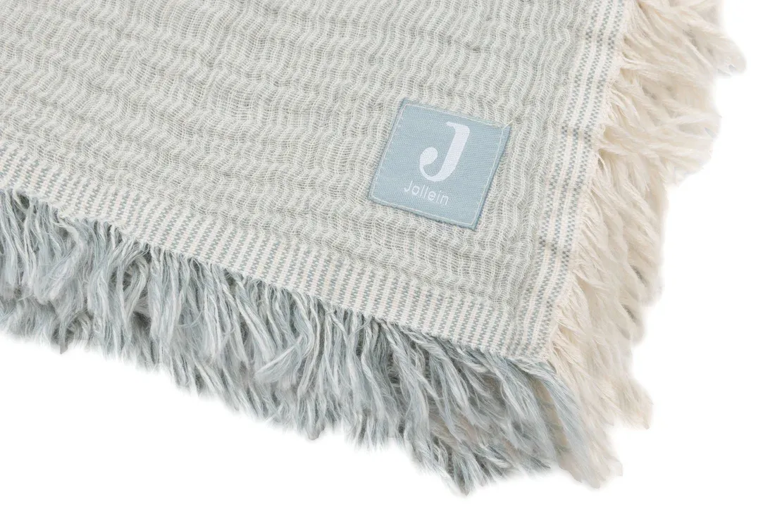 Fringe Stripe Sea Green