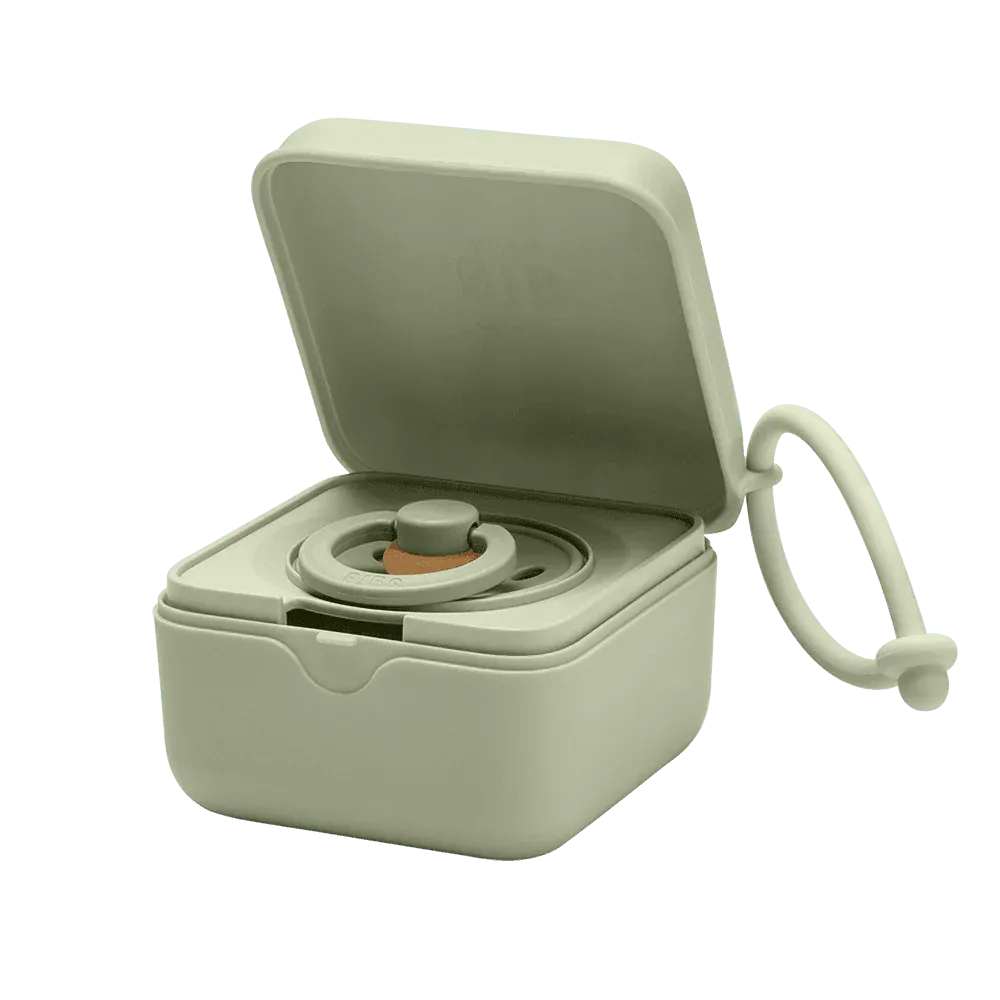 Bibs Pacifier Box Sage