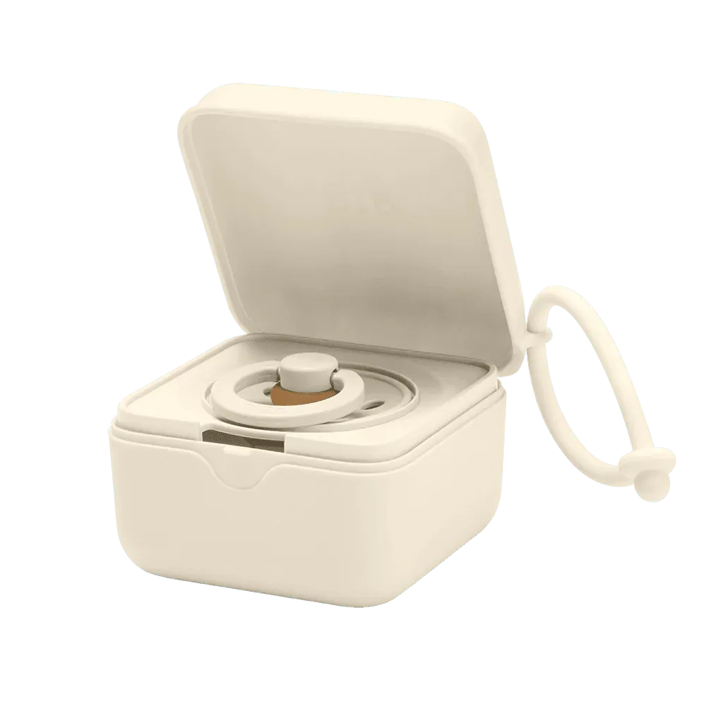 Bibs Pacifier Box Ivory