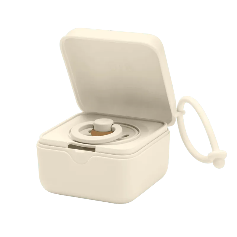 Bibs Pacifier Box Ivory