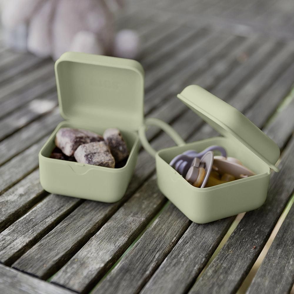 Bibs Pacifier Box Sage