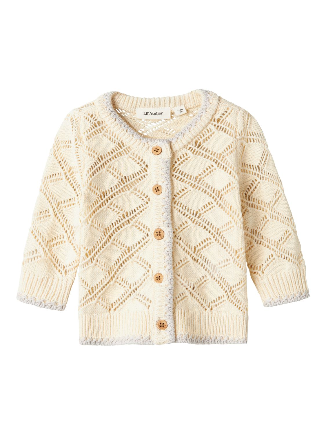 Fanna Knit Cardigan Turtledove