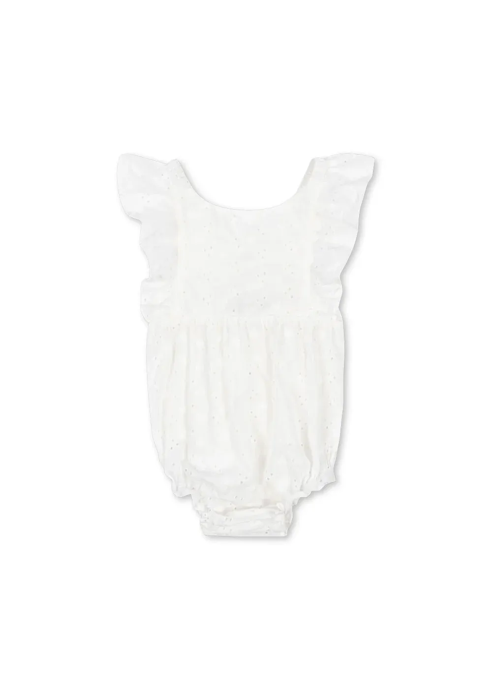 Lacy Romper white